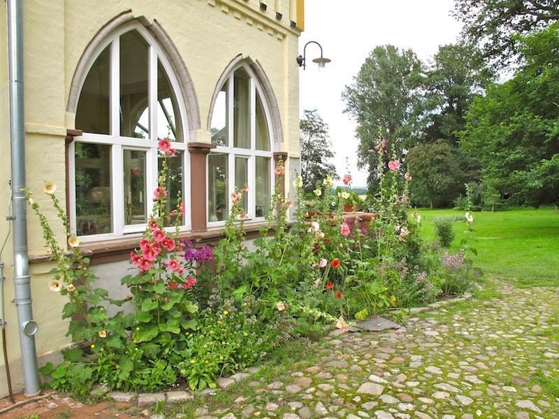 Schloss Lelkendorf - Fewo Parkblick Esterno foto