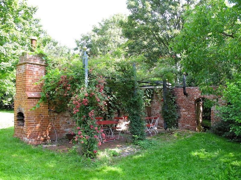 Schloss Lelkendorf - Fewo Parkblick Esterno foto